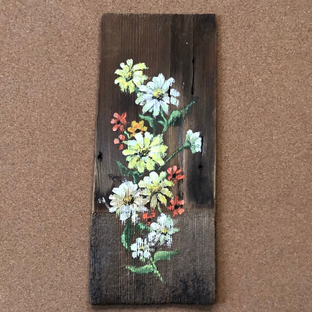 7”x16” Wood Wall Art